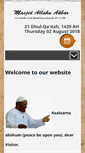 Mobile Screenshot of masjidallahuakbar.org